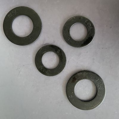 F436 Laveuse/Laveuse en acier plat, 1/4&quot; - 4'&quot;, oxyde noir