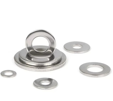 DIN125A Laveuse / Laveuse en acier trempé M3-M100 Oxyde blanc / noir