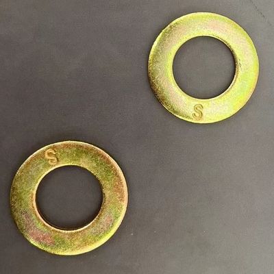 Lavées circulaires plates en acier au carbone SAE 1/4' - 3'', simples / Dacromet pour le travail du bois