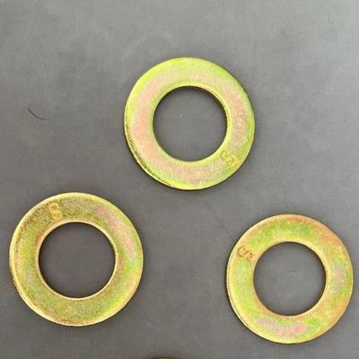 Lavées en acier plat SAE enduites de zinc / HDG pour applications mécaniques