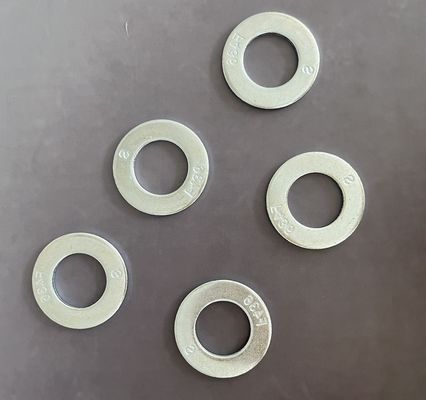 F436 Laveuse en acier plat 1/4&quot; - 4&quot; finition en zinc S45C/40CR
