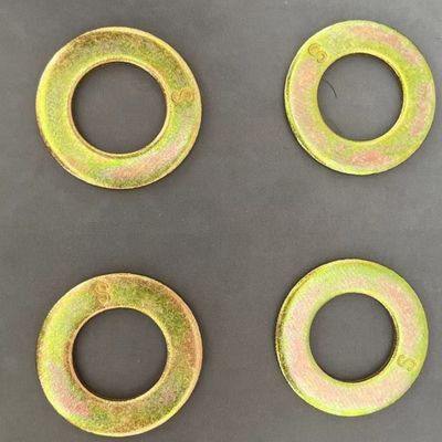 SAE Plain / Dacromet Washer / Flat Steel Washer personnalisé pour les éoliennes